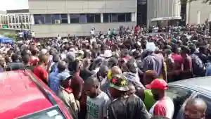 WATCH: Humongous Crowd At Doves Parlour For Ginimbi Funeral Service