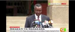 WATCH: Kenya's Chief Justice Criticises President Kenyatta For Disregarding Court Orders