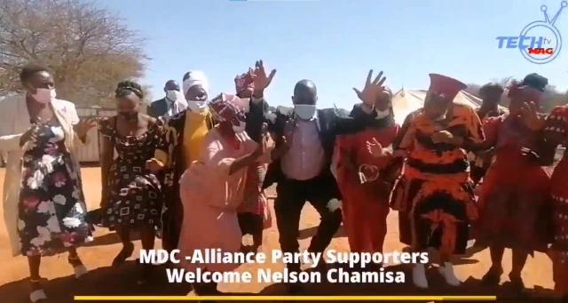 WATCH: Maphisa Community In Matabeleland Welcomes Nelson Chamisa