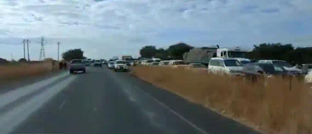WATCH: Massive Traffic Jam Leading Into Harare