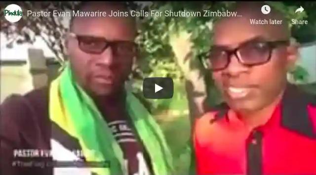 Watch: Pastor Evan Mawarire Joins Calls For Shutdown Zimbabwe Stay Away