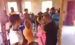 WATCH: Pastor Locks His Lips On Female Congregant To Cast Out Demons