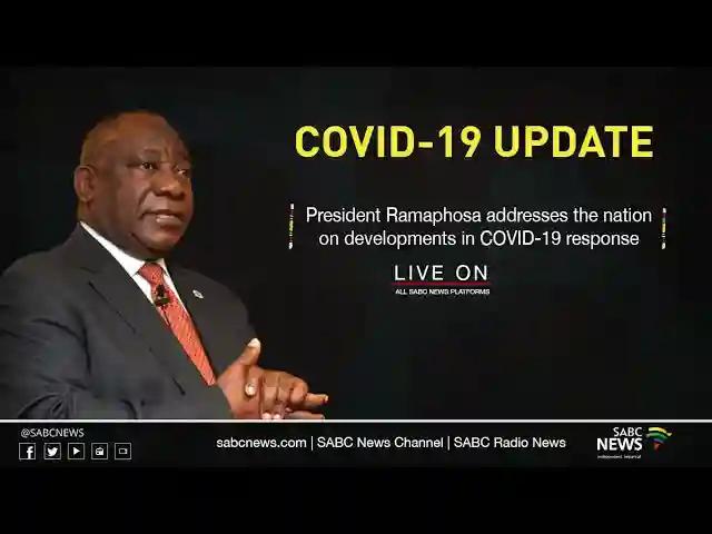 WATCH: President Ramaphosa Imposes Level 3 Lockdown