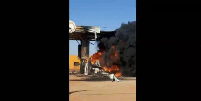 WATCH: Ruwa Ram Petroleum Service Station Catches Fire