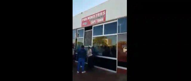 WATCH: Scores Protest Against PHD Ministries Founder Magaya In South Africa