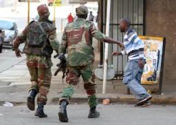 WATCH: Soldiers Help Khupe Take Over Morgan Tsvangirai House