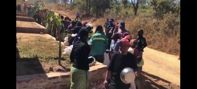 WATCH: Stampede For Food At Energy Mutodi's Home