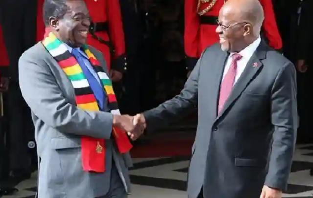 WATCH: Tanzanian President Magufuli Pledges Food Assistance To Zimbabwe