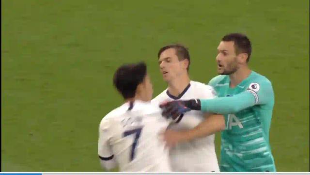 WATCH: Tottenham Players Come Close To Blows At Halftime