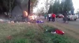 WATCH: Videos Of Ginimbi Car Wreckage