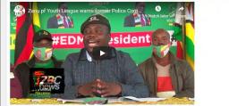 WATCH: ZANU PF Youths Respond To Allegations That ED Abused Chihuri's Pregnant Wife