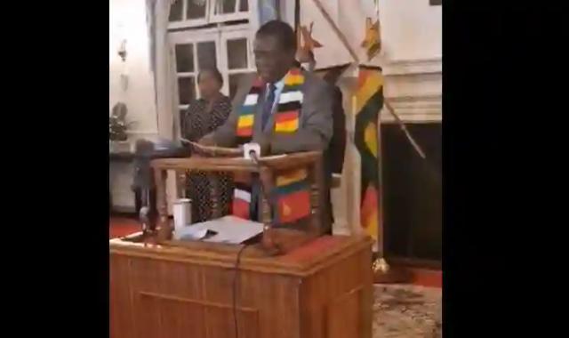 WATCH: Zimbabwe President Announces Total Lockdown Starting 30 March #COVID19
