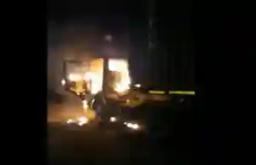 WATCH: Zimbabwean Driven Truck Burnt In Xenophobia Attack