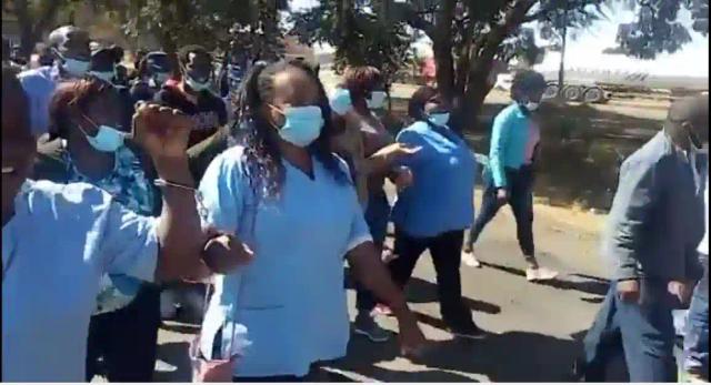 WATCH: Zimbabwean Nurses Being Taken To Court For Asking For A Living Wage