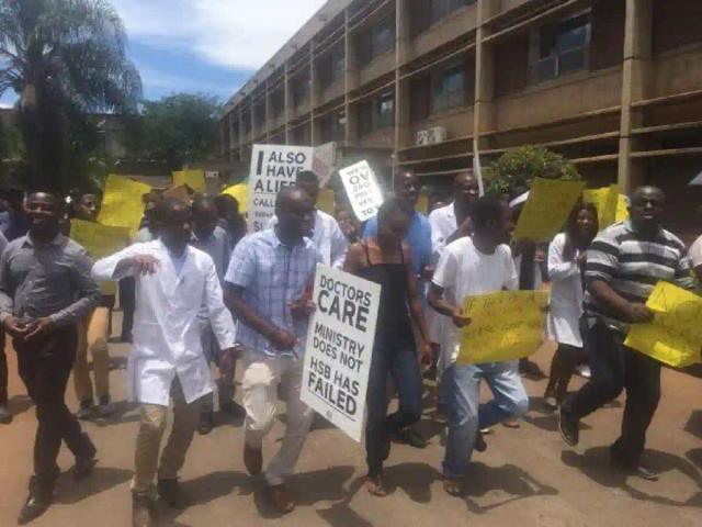 "We're Not In Wards, We're Not At The Hospitals," - Doctors Strike