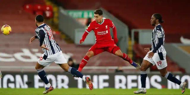 West Brom Stop Liverpool At Anfield