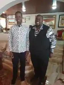 Wicknell Chivayo Meets Zambian President Edgar Lungu