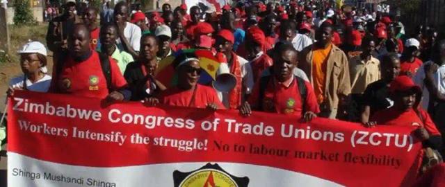 Workers Have No Other Option Than To Stop Working - ZCTU On Demo