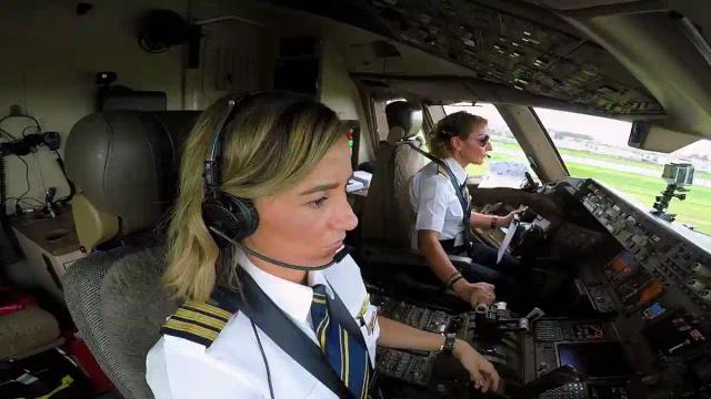 Young Zim Pilot Shares Her Delight Flying An Emirates Plane Into Zim