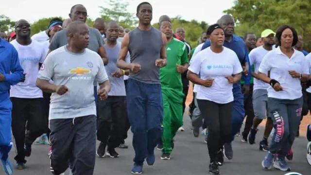 Zambian Police Ban Former President Lungu From Jogging