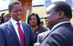 Zambian President Edgar Lungu Announces Running Mate