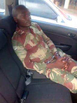 ZANU PF Activist Claims Party Gave Him Army Uniform During ShutDownZim Protests