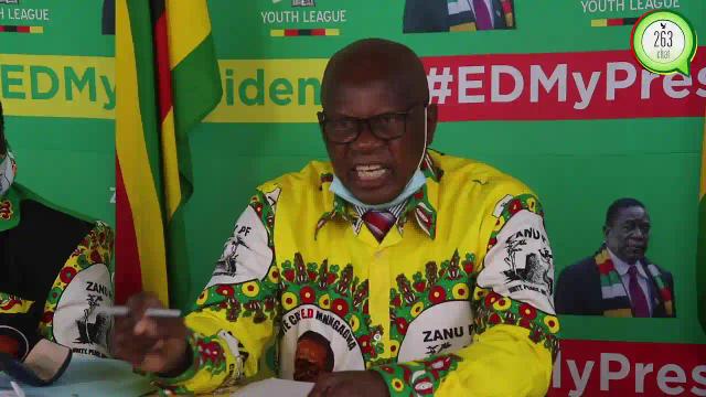 Zanu PF Members, Get Ready To Defend Yourself In Case Law Enforcement Agents Are Not Close By - Chinamasa To Zanu PF Members