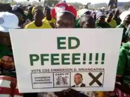 ZANU PF Popularises New ED Chant