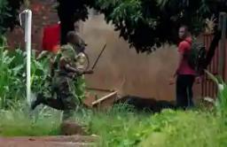ZDF Claims That Criminals Stole Army Uniforms From Washing Lines And Used Them To Terrorize Citizens