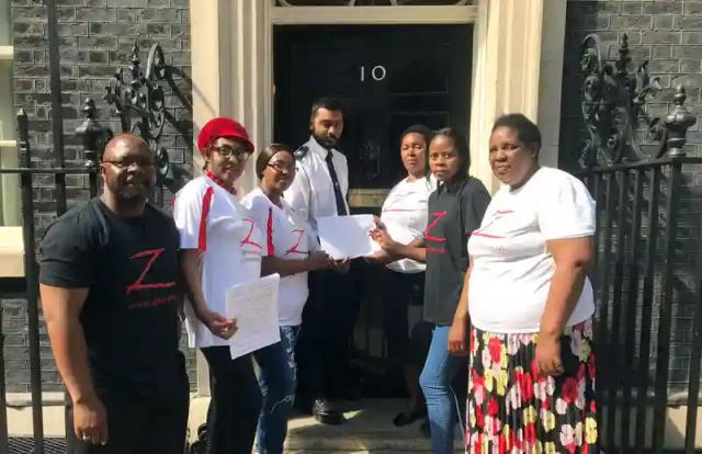 ZHRO Hands Over Petition To UK Government, Says  Zimbabwe Is Not Heading For A Free And Fair Election.