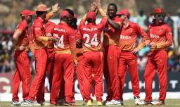 Zimbabwe beats Sri Lanka to level series