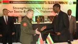 Zimbabwe-Belarus Sign Military Cooperation Action Plan
