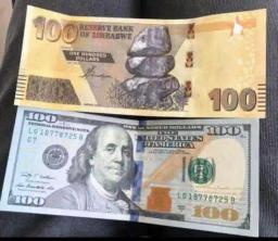 Zimbabwe Dollar Weakened Against USD At RBZ's Auction On 12 September 2023