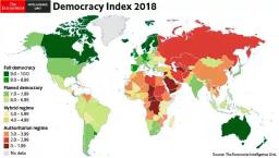 Zimbabwe Ranked 136th Out Of 167 Countries On Democracy Index-2018