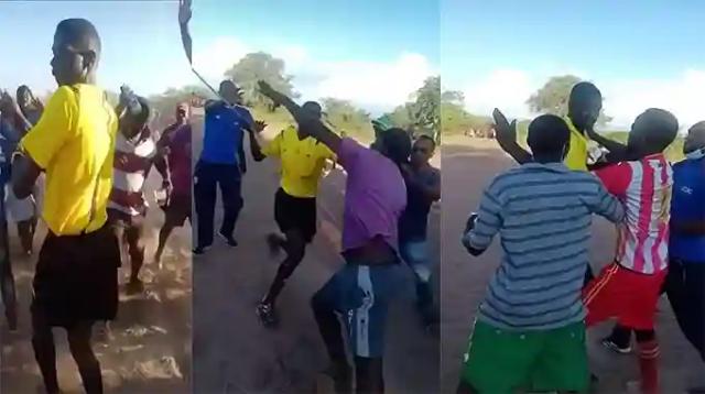 Zimbabwean Referee Assaulted By Fans For Awarding 'Dubious' Penalty