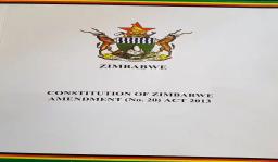 'Zimbabweans Should Reject Constitutional Amendment (No.2) Bill'