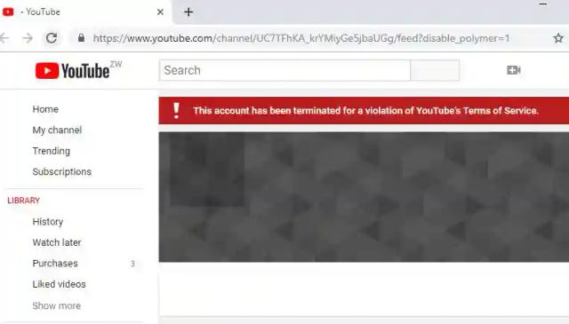 Zimbabwe's Largest YouTube Channel Shutdown