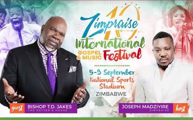 Zimpraise live DVD recording now free of charge