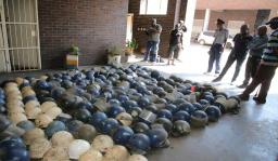 ZRP Warn Against "Reckless Statements" Over Police Helmets Found At Robinson House.